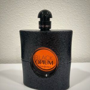 Yves Saint Laurent Black Opium with Coffee & White Flowers